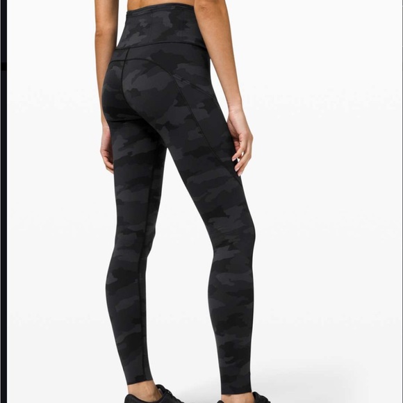 Lululemon Fast & Free High Rise Camo Leggings - Picture 4 of 5